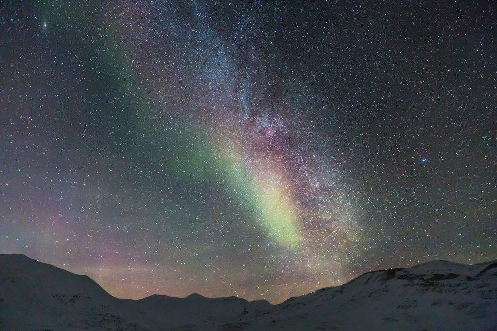 Nordmannsreiser, nordlys, svalbard