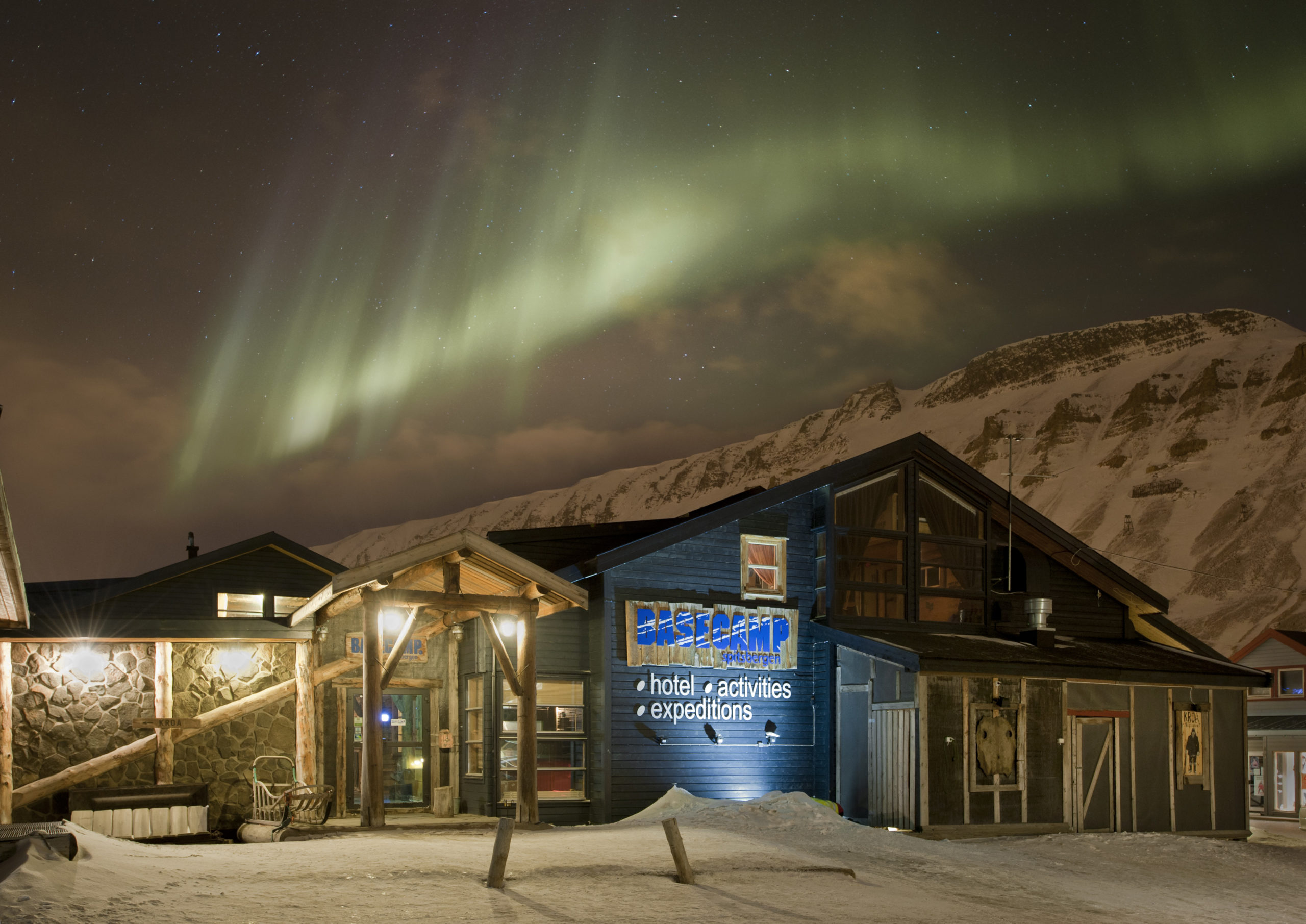 Basecamp Hotel på Svalbard