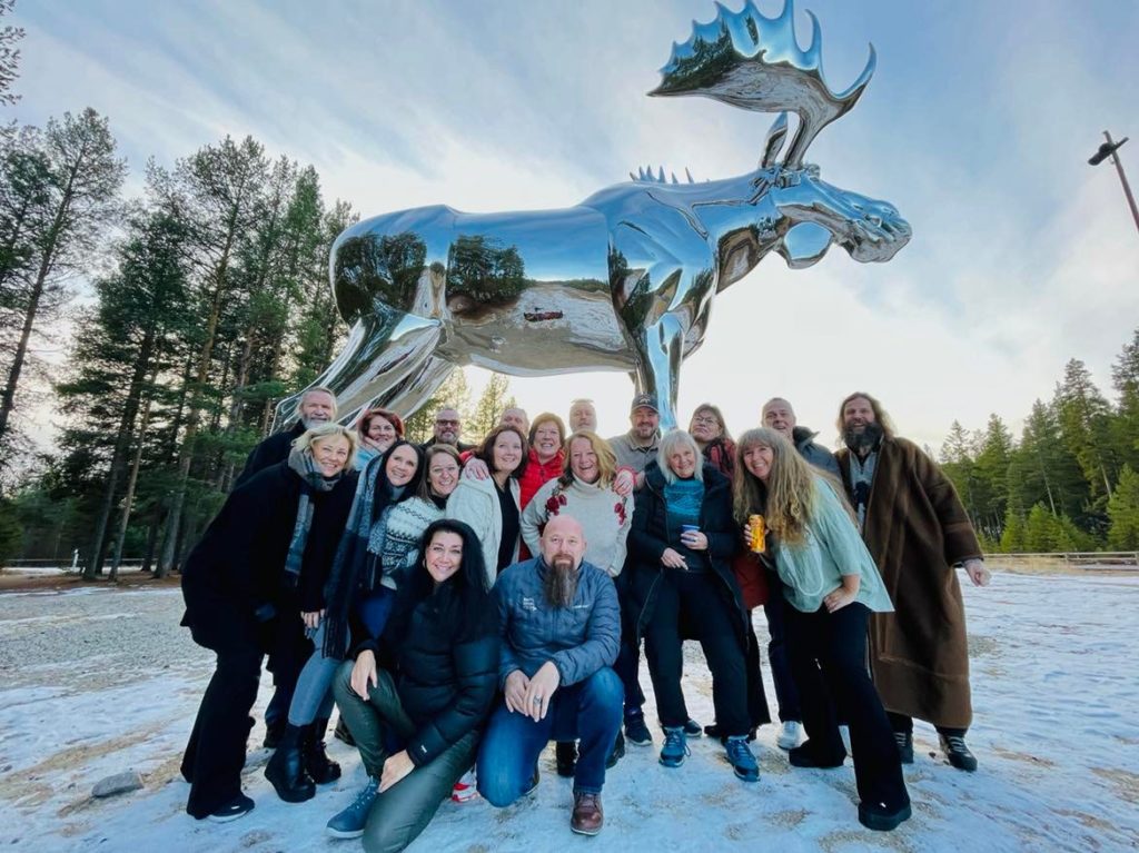 vennegjengen til Røros, nordmannsreiser, norden, norge