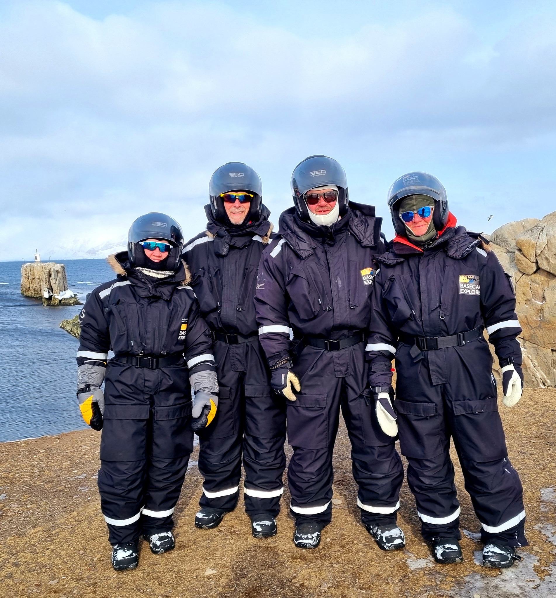 Snøscootertur til Isfjord Radio på Svalbard I Nordmanns-Reiser